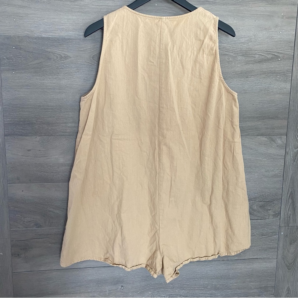 Rylee + Cru Amari Romper Sand - Picture 7 of 7